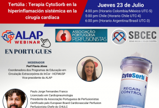 Webinar Terapia CytoSorb na Hiperinflamação Sistêmica e na Cirurgia Cardíaca