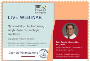 Webinar Myocardial Protection Using Single Dose Cardioplegic Solutions